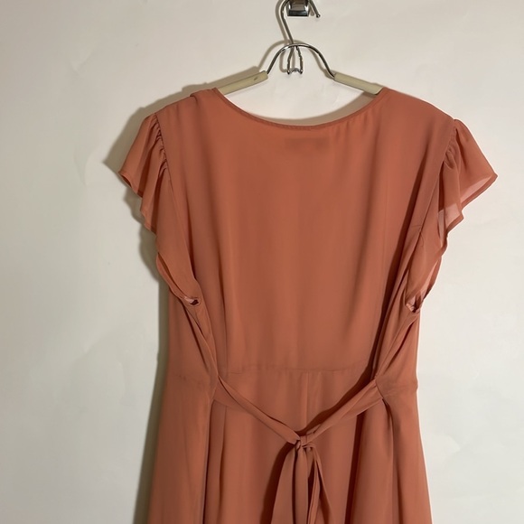 Forever 21 Plus Size Peachy Rose Pink Dress 3X #457 - Picture 9 of 12